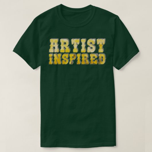 アーティストインスパイア Tシャツ (デザイン正面)
