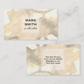 アーティストウォーターカラーゴールデン 名刺 (正面/裏面)