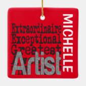 アーティストエクストノーディレカスタムア セラミックオーナメント (裏面)