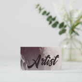 アーティストエレガント 名刺 (スタンド正面)