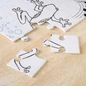 アーティストカエルパズル ジグソーパズル (側面)