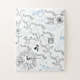 アーティストカエルパズル ジグソーパズル