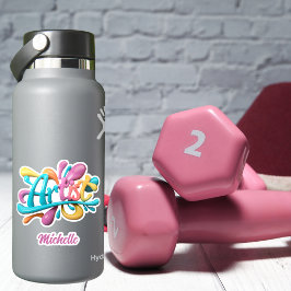 アーティストカラフルタイポグラフィモダン, スタイリッシュ, シール