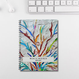 アーティストカラフル ノートブック