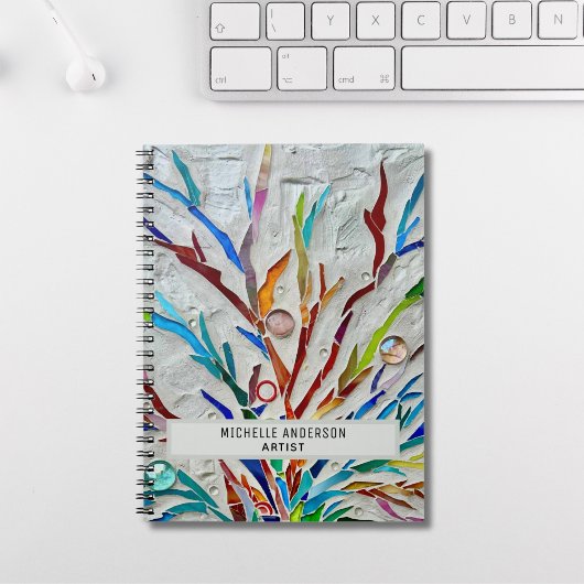 アーティストカラフル ノートブック