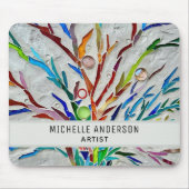 アーティストカラフル マウスパッド (正面)