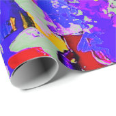 アーティストカラー抽象芸術 ラッピングペーパー (ロールコーナー)