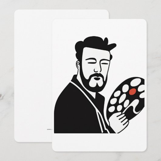 アーティストカード (正面/裏面)