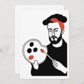 アーティストカード (正面/裏面)