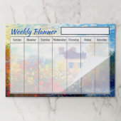 アーティストガーデンウィークリープランナーシート ペーパーパッド (折り畳み)