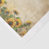 アーティストクラフターズヴィンテージスタイルひまわり 薄葉紙 (詳細)