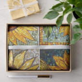 アーティストクラフターモザイクヒマワリのテクスチャ2 薄葉紙 (ギフト)