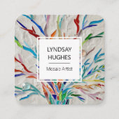 アーティストクラフト事業 スクエア名刺 (正面)