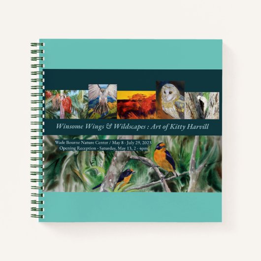 アーティストゲストブック ノートブック (正面)