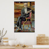 アーティストシッティング ポスター (キッチン)