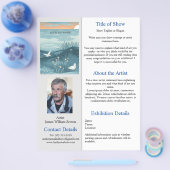 アーティストショー展示一枚宣伝用フライヤー チラシ (シングル)