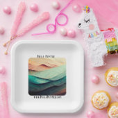 アーティストショー披露宴マーケティング ペーパープレート (パーティー)