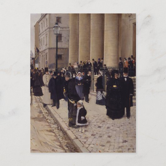 アーティストジャン・ベロー ポストカード (正面)