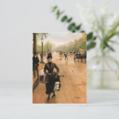 アーティストジャン・ベロー ポストカード (スタンド正面)