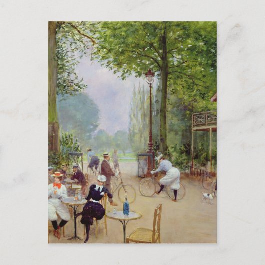 アーティストジャン・ベロー ポストカード (正面)