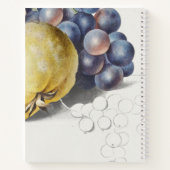 アーティストスケッチスチルライフスケッチブック名前をカスタムする ノートブック (裏面)