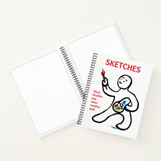 アーティストスケッチブック ノートブック (内部)