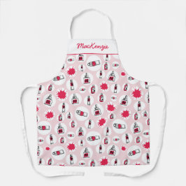 アーティストスモックアート用品パターパーソナライズされたン エプロン