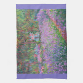 アーティストズガーデンアットジヴェルニーbyクロード・モネ キッチンタオル (縦)