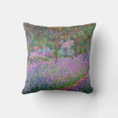 アーティストズガーデンアットジヴェルニーbyクロード・モネ クッション (裏面)