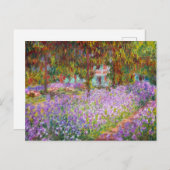 アーティストズガーデンアットジヴェルニーbyクロード・モネ シーズンポストカード (正面/裏面)