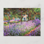 アーティストズガーデンアットジヴェルヌクロードモネ ポストカード (正面)