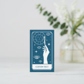 アーティストタロットカスタム文字 名刺 (スタンド正面)