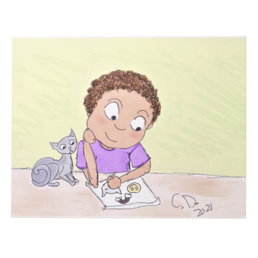 アーティストテール(&T) ノートパッド (正面)