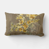 アーティストデイジーパーソナライズされたスクリプト ランバークッション (裏面)