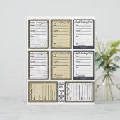 アーティストトレーディングカードバックシート (スタンド正面)