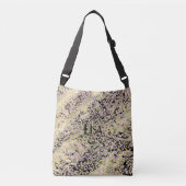 アーティストバッグピンク、黄数々の、黒 クロスボディバッグ (正面)