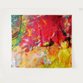 アーティストパレカラフルットの抽象芸術 タペストリー (正面(横))