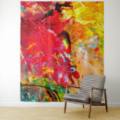 アーティストパレカラフルットの抽象芸術 タペストリー (インサイチュ)