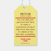 アーティストパレカラフルット ギフトタグ (裏面)