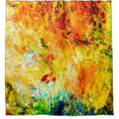 アーティストパレカラフルット シャワーカーテン (正面)