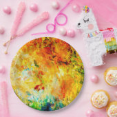 アーティストパレカラフルット ペーパープレート (パーティー)