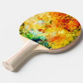 アーティストパレカラフルット 卓球ラケット (正面アングル)