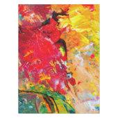 アーティストパレットの抽象芸術 テーブルクロス (正面)