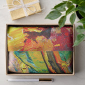 アーティストパレットの抽象芸術 薄葉紙 (ギフト)