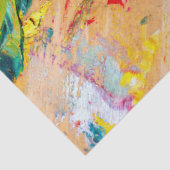 アーティストパレットの抽象芸術 薄葉紙 (詳細)
