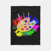 アーティストパレットアーティスト フリースブランケット (正面)