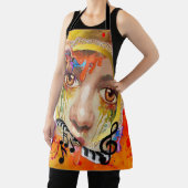 アーティストパレットオールオーバープリントタンクトップ エプロン (インサイチュ)