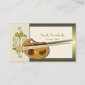 アーティストパレットグラフィックプロファイルカード 名刺 (正面)