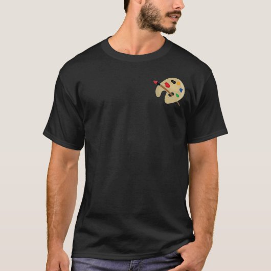 アーティストパレットシャツ Tシャツ (正面)