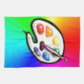 アーティストパレット キッチンタオル (横)